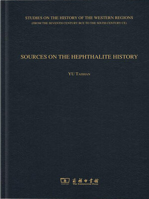 cover image of SOURCES ON THE HEPHTHALITE HISTORY